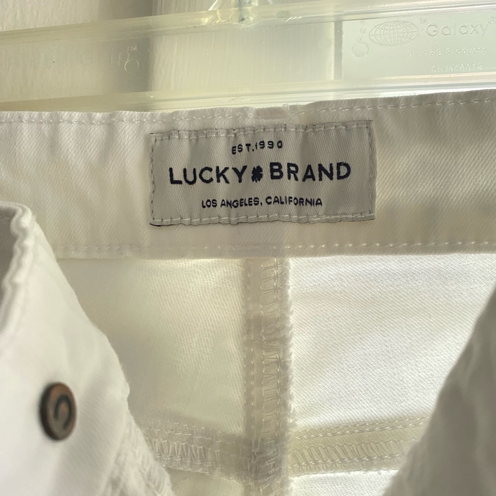 Lucky Brand White Bridgette Skinny Jeans - Picture 2 of 5